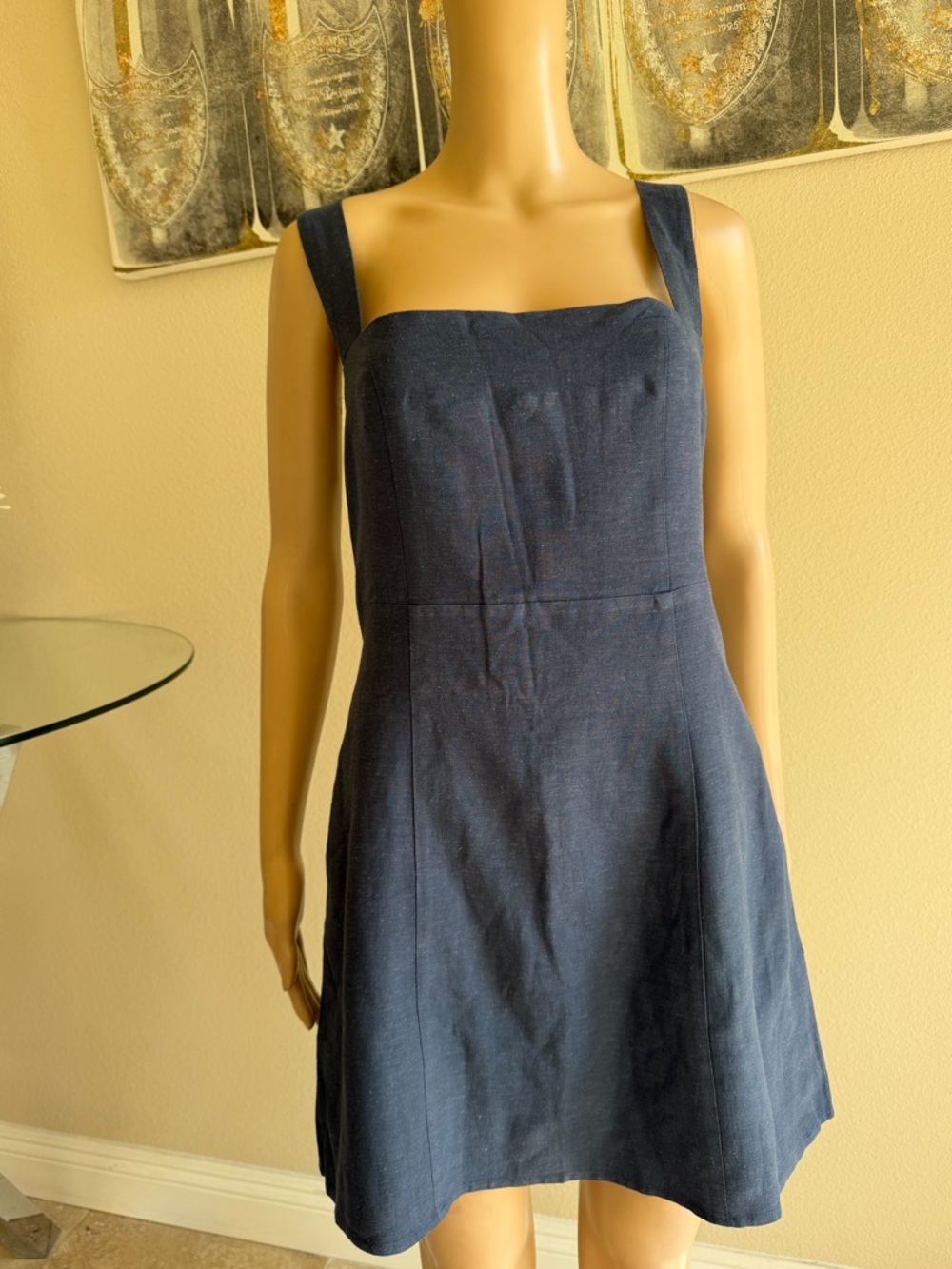 Women's Dark Blue Denim Sundress